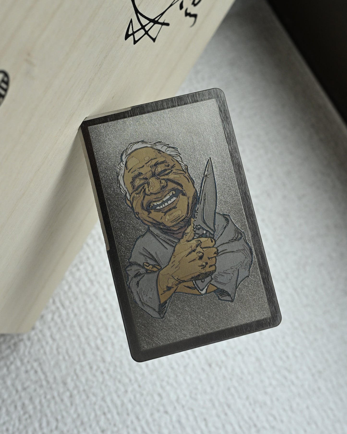 Kiku knives  Mummert Knives Titanium Card Knife Limited Collaboration