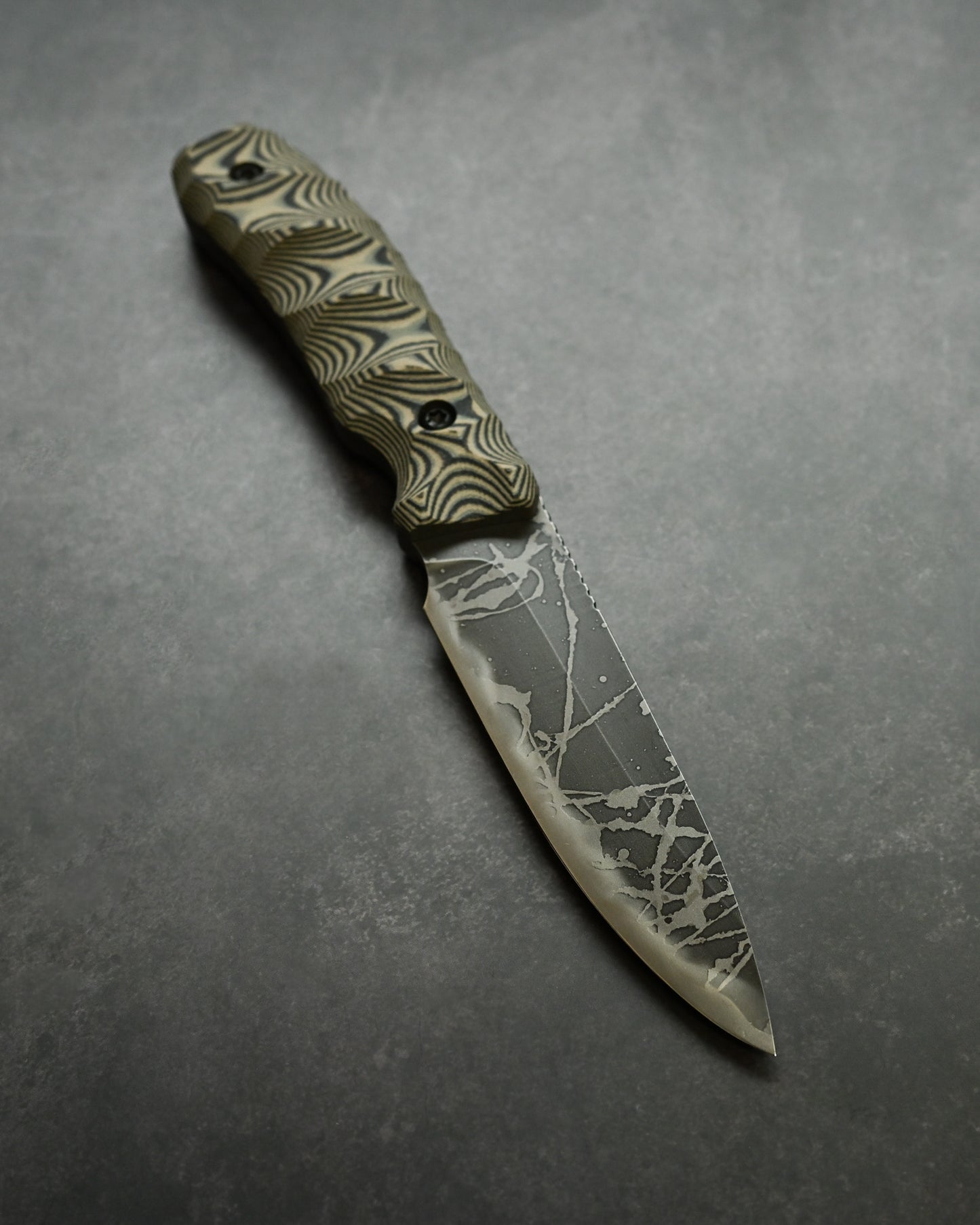 Kiku Matsuda Kikuknives Noduchi Hamaguri Outdoor Fixed Blade  Handcrafted in Japan