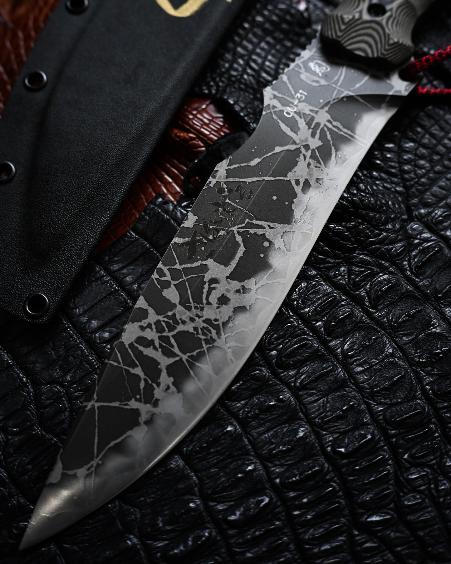 Kiku Matsuda × Kiku Knives|Sabai-doru Limited Knife (Ginza Exhibition Special Edition・Hand-Signed “Kiku” on Sheath)