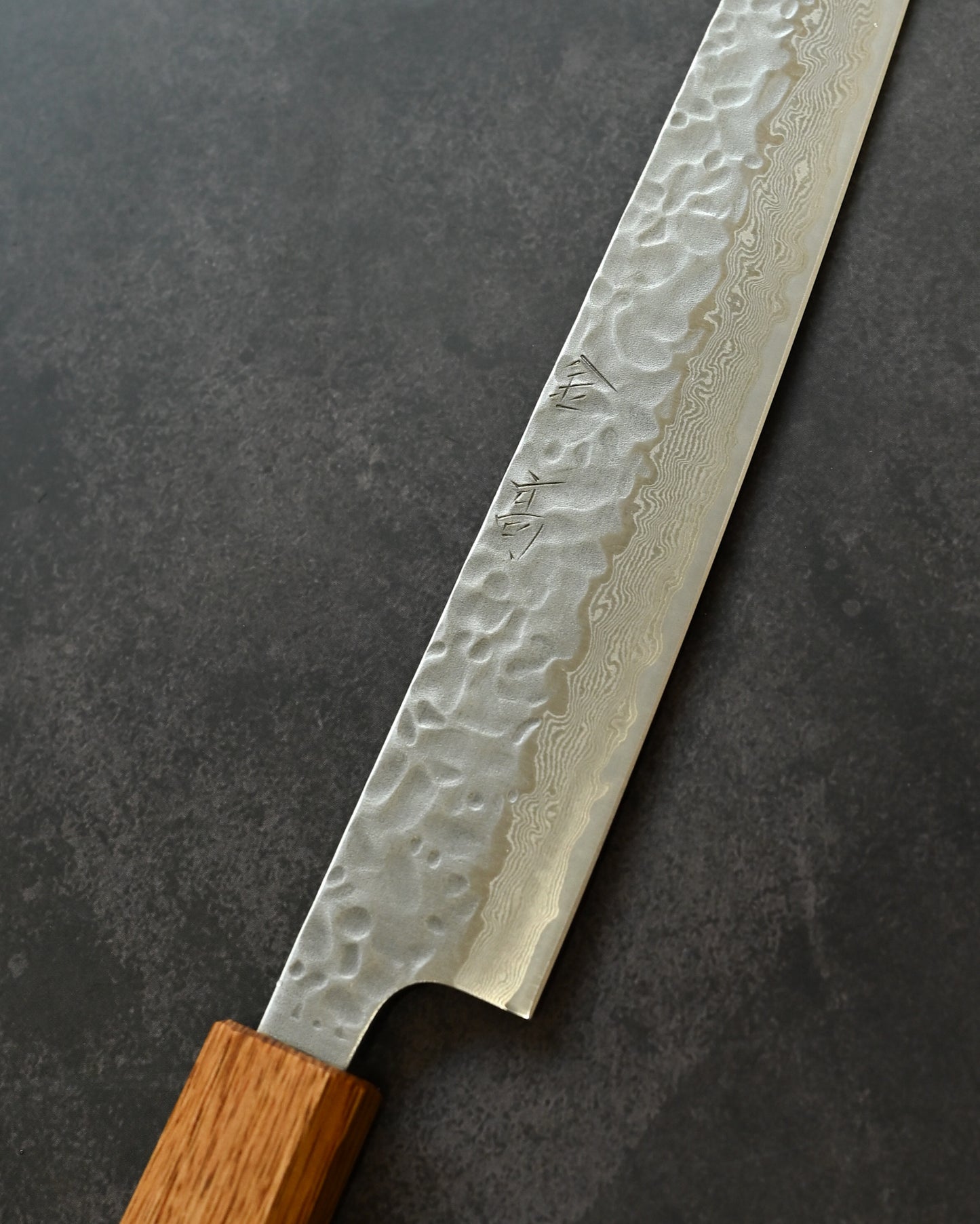 Kanetaka Limited Yanagiba 400mm – Damascus Pattern / VG10 Core Steel / Artisan-Crafted