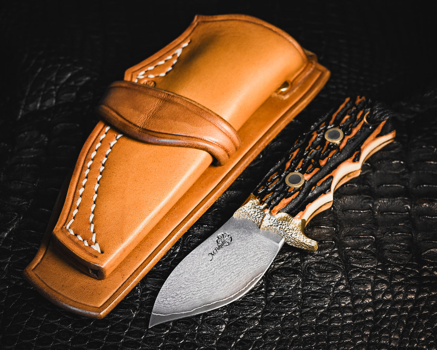 New CityClub Ver.Wang - 福田正孝 × Wtopia Works コラボナイフ(2025年3月神戸刀展受賞作品)