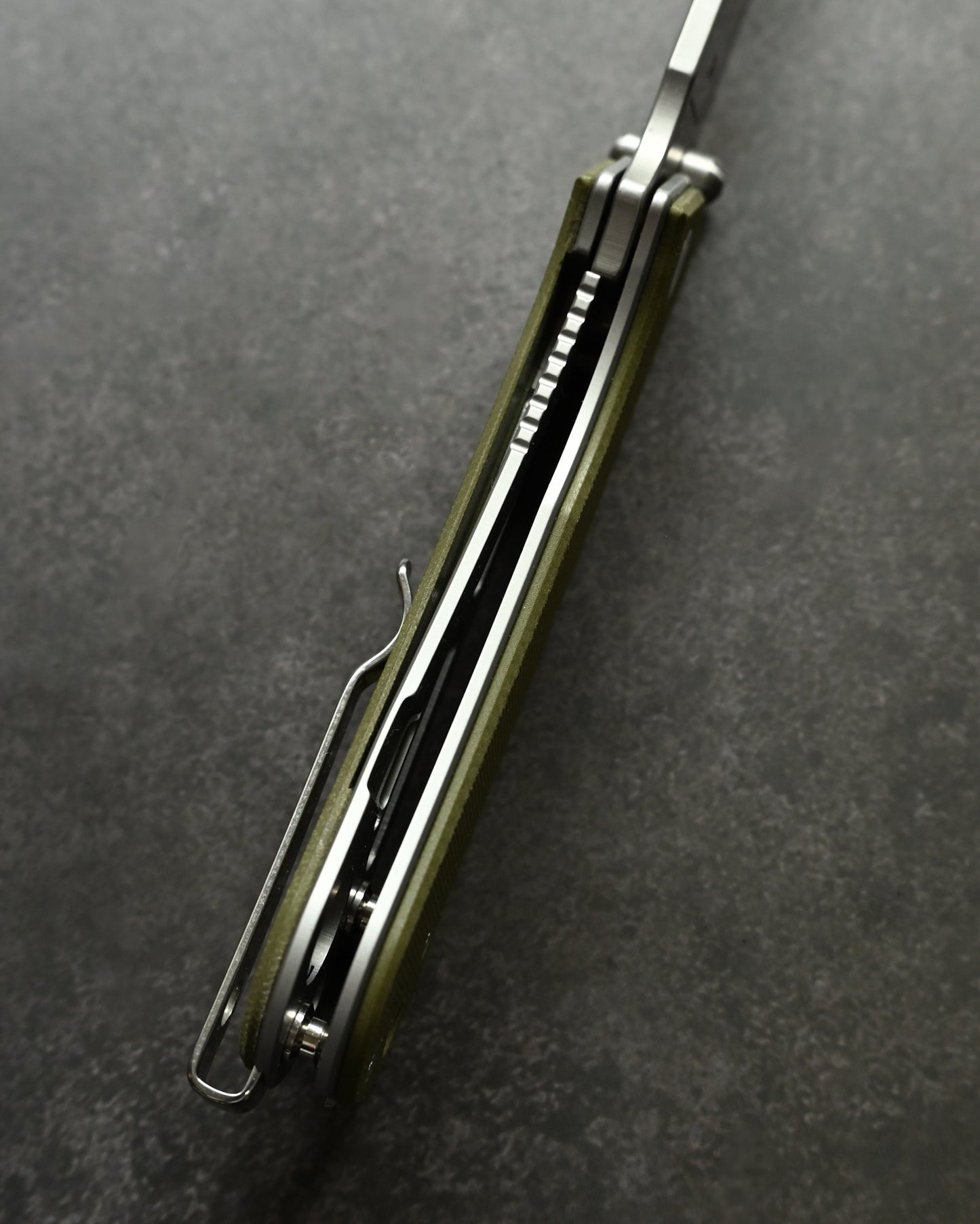 NUKNIVES OD Green G10 Handle Quick-Open Replaceable Blade Utility Knife | Kumpanter U23