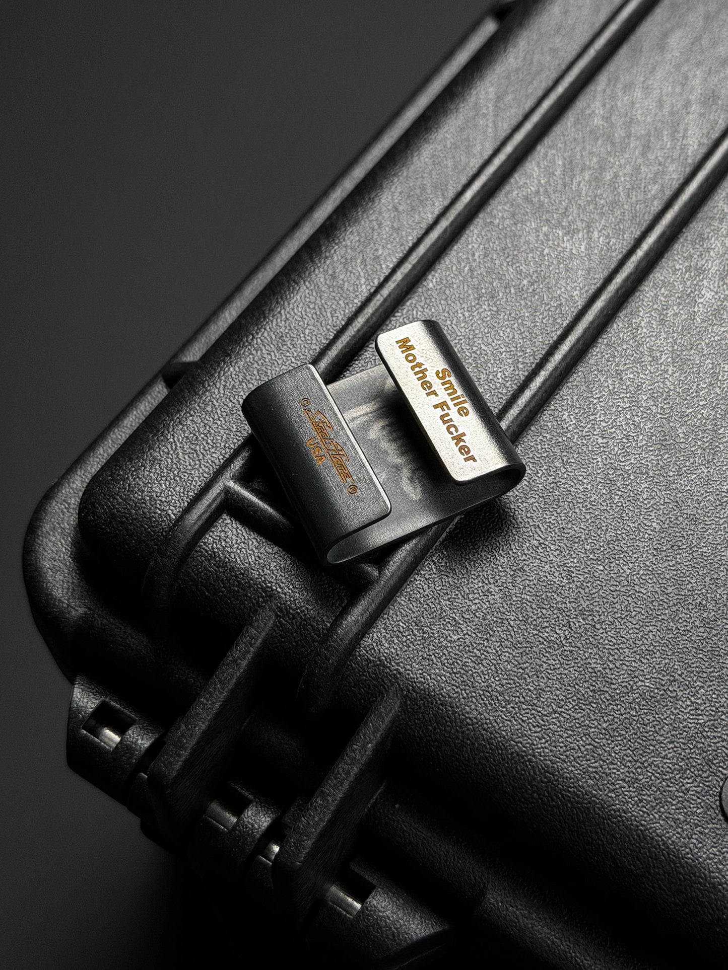 Steel Flame ニオブ合金 スマイル SMF MOLLE クリップ