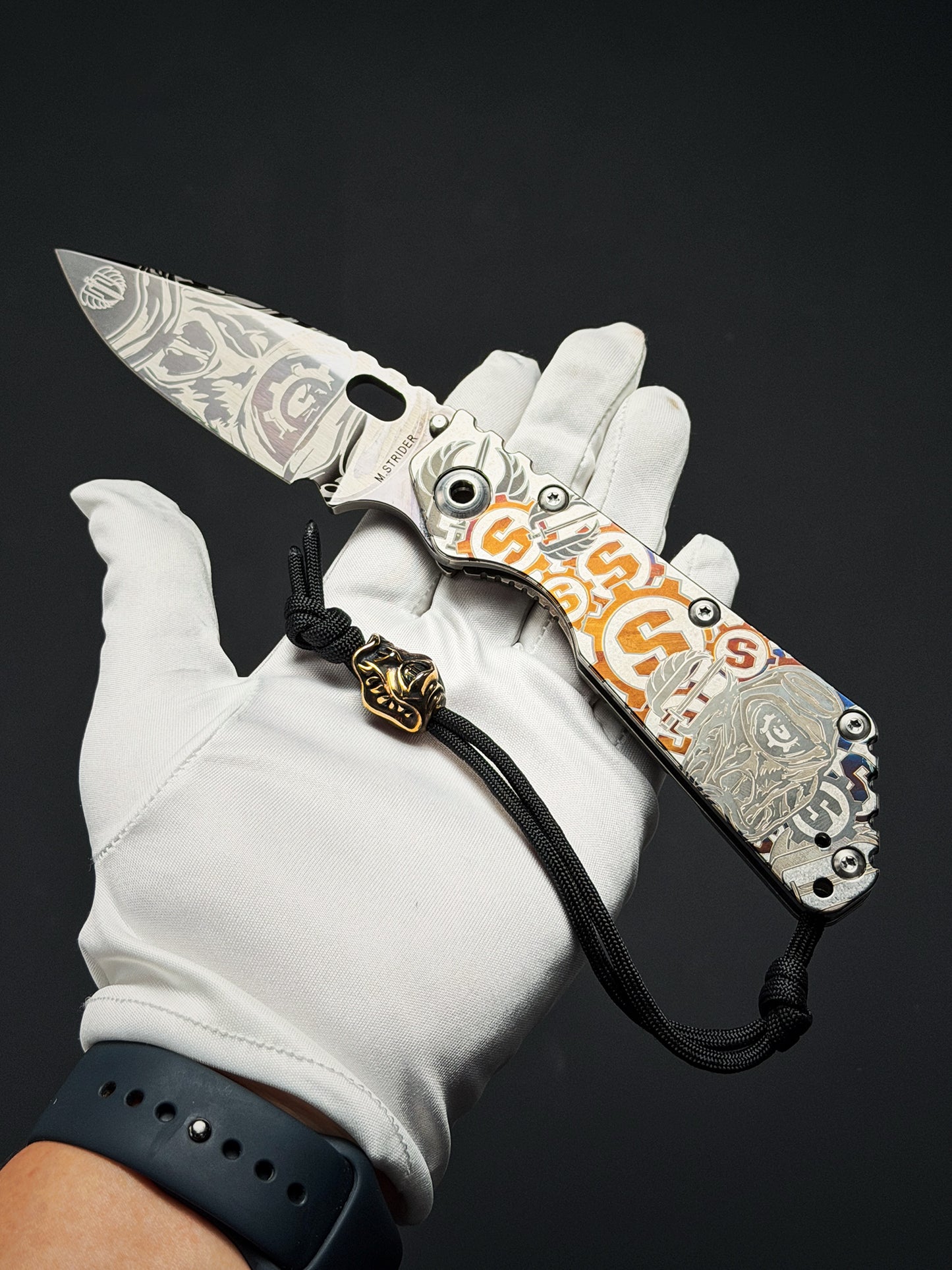 Starlingear × Strider Knives Custom SMF – Steel Flame Club Show Edition