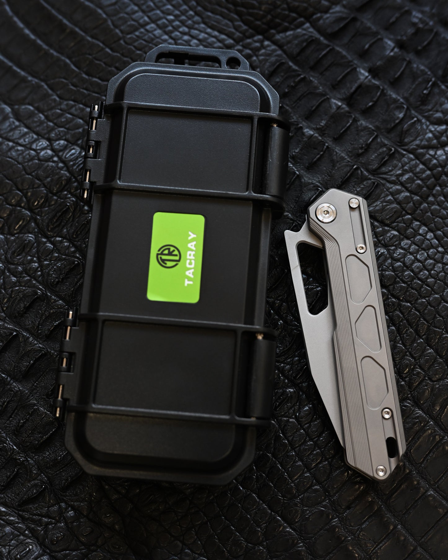 TACRAY DT03 Folding Cooking Knife (Titanium Handle | SRS13 Blade)