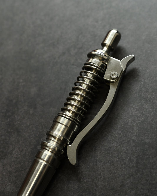 Hidetoshi Nakayama Clip-Lock Pen – Hidden Bolt-Action Short Model