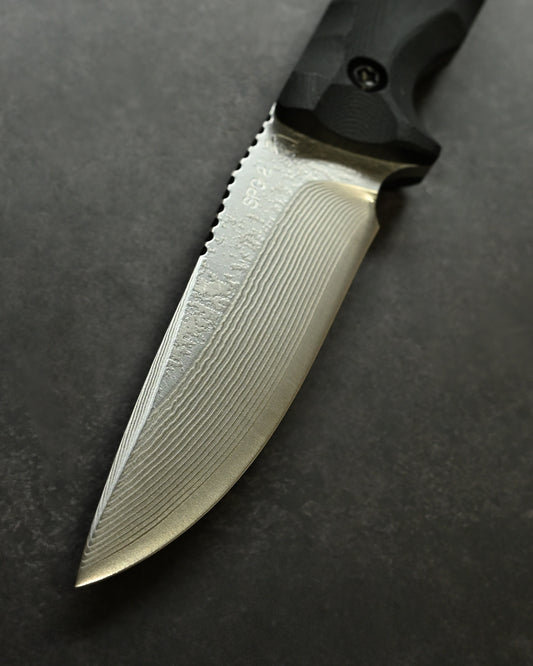 Limited Release|2025 BIWAMASU Market Exhibition Model|Kiku Matsuda “Yamabōshi”|SPG-2 Laminated Steel Outdoor Knife|G10 Handle