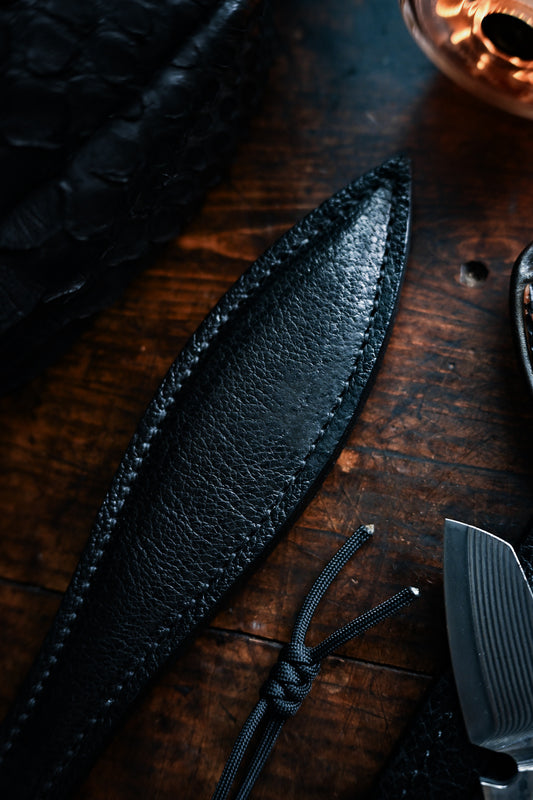 Sunizumi Shoten × Wtopia EDC Leather Slapper Rare Bear Leather Handmade in Tokyo