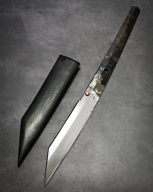 二部幸夫 One-Off作品 カスタムナイフ R8-12 満鉄刀残欠使用(1940年)