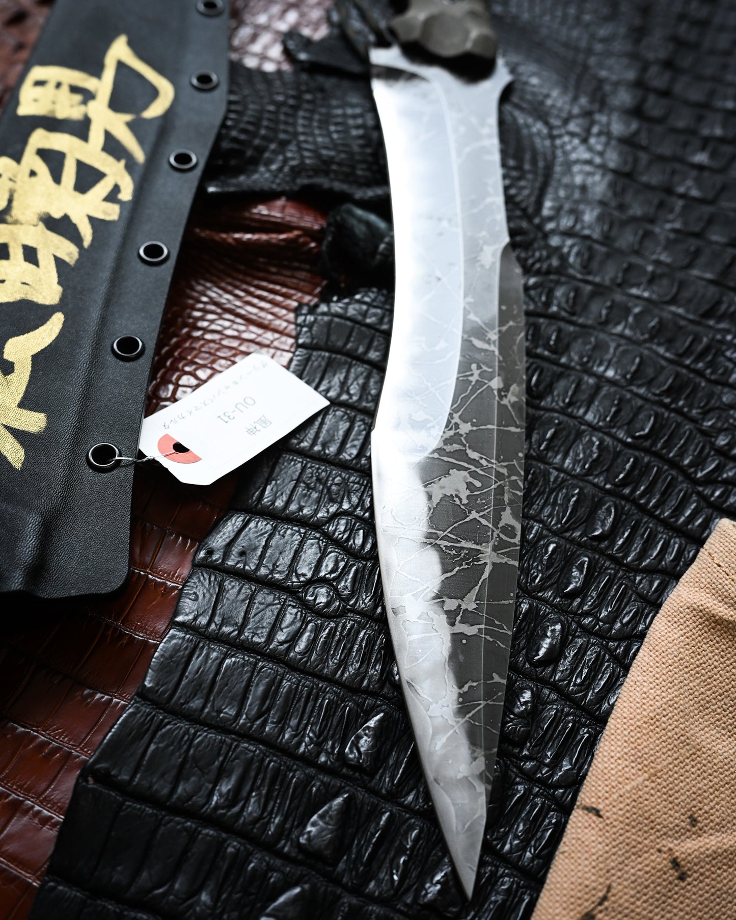 Kiku Matsuda × Kiku Knives|FUJIN Tactical Knife – Ginza Exhibition Special (Rare Collector’s Edition, Extra Thick Blade)