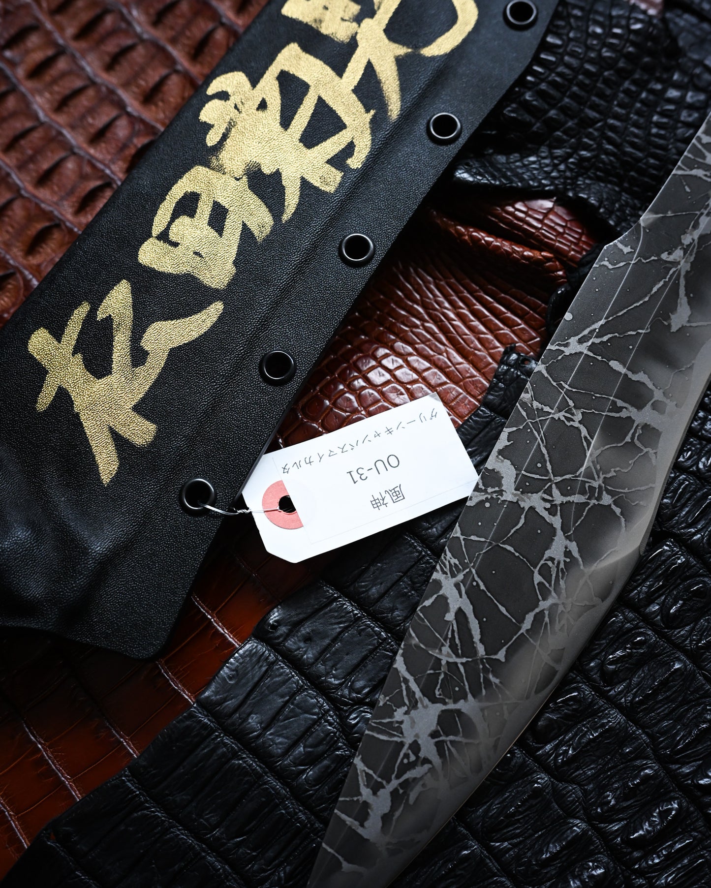 Kiku Matsuda × Kiku Knives|FUJIN Tactical Knife – Ginza Exhibition Special (Rare Collector’s Edition, Extra Thick Blade)