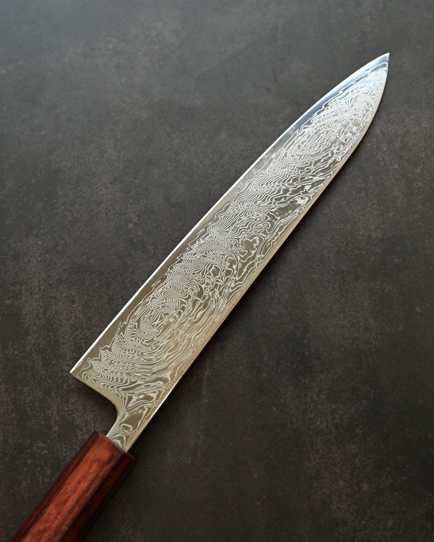 Kanetaka Limited Gyuto 240mm – VG10 Damascus-Clad Steel / Mirror Polish / Artisan Sharpened