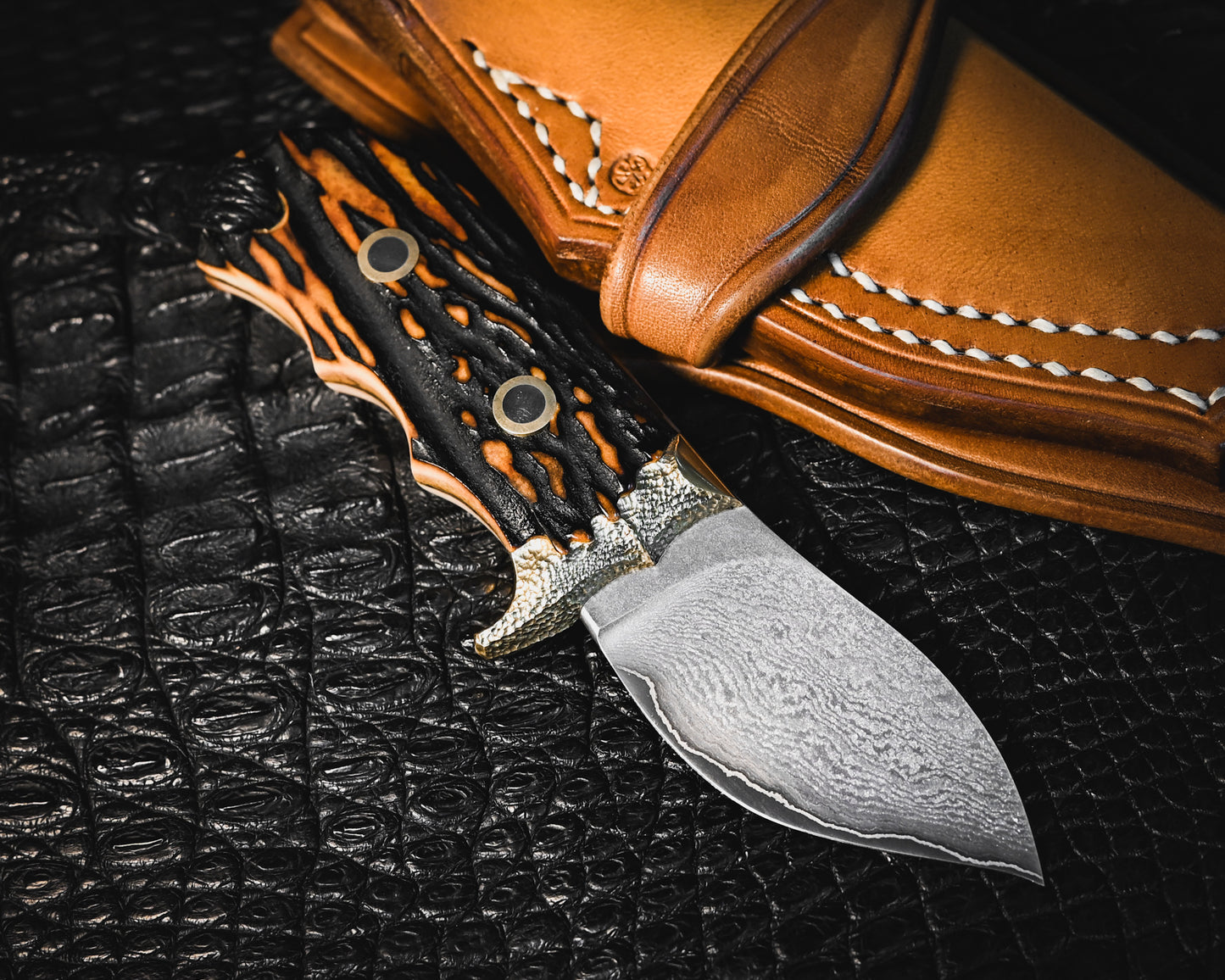 New CityClub Ver.Wang - 福田正孝 × Wtopia Works コラボナイフ(2025年3月神戸刀展受賞作品)