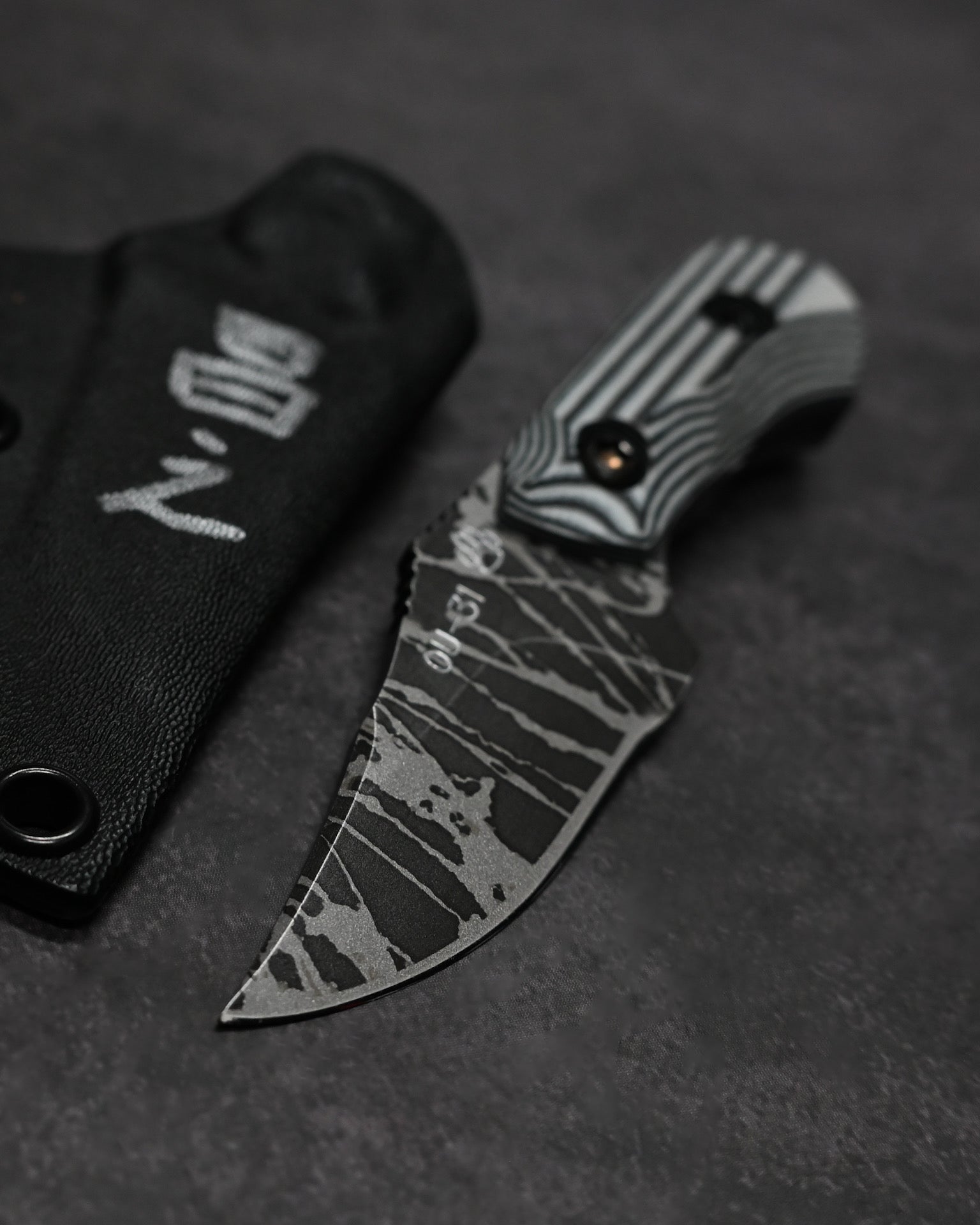 Kikuknives Masayuki Matsuda Custom Knife “Uribō” Outdoor Knife