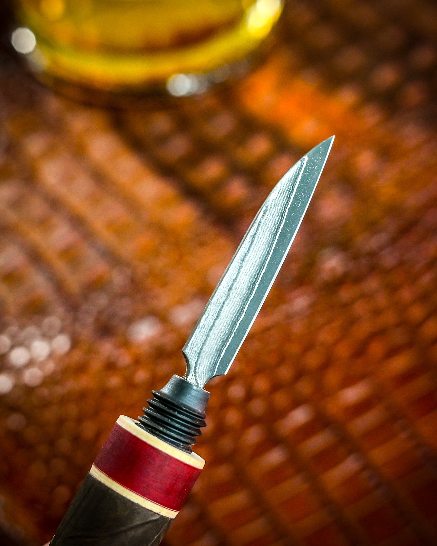 Hidetoshi Nakayama “Cigar B”|Damascus Hidden Knife (Limited Edition)