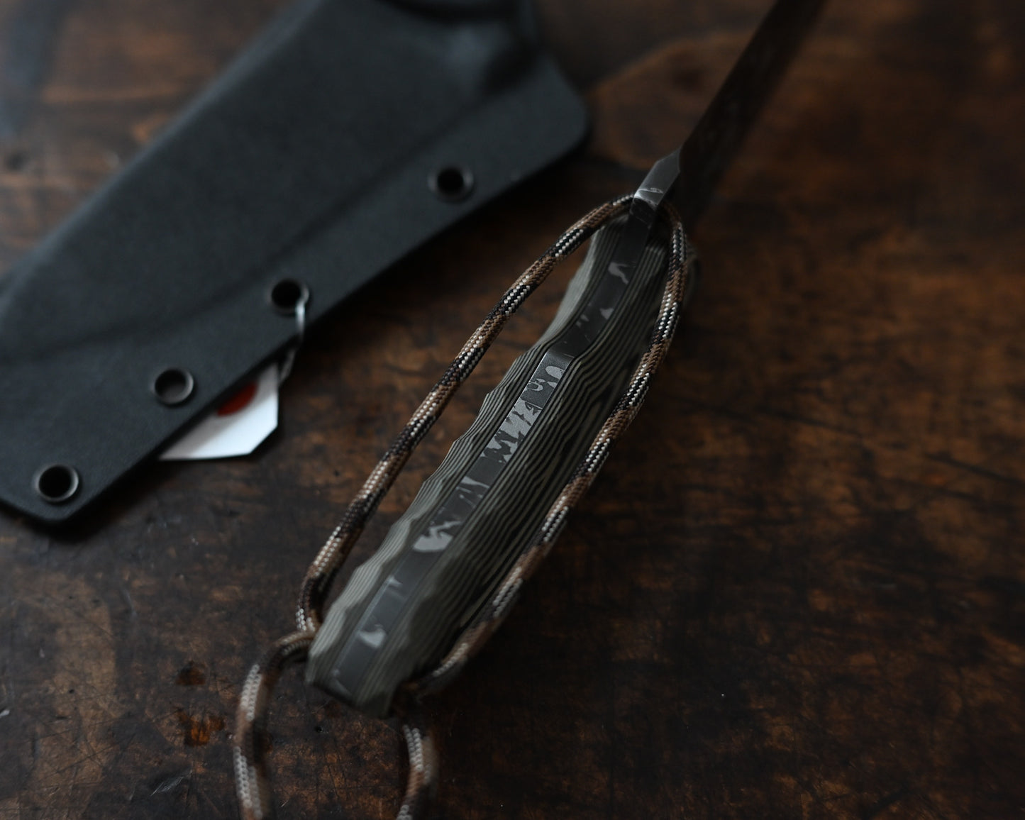 Aoba | Kiku Knives Kiku Matsuda Signature Tactical Fixed Blade - OU-31 Steel | Outdoor & Survival Knife