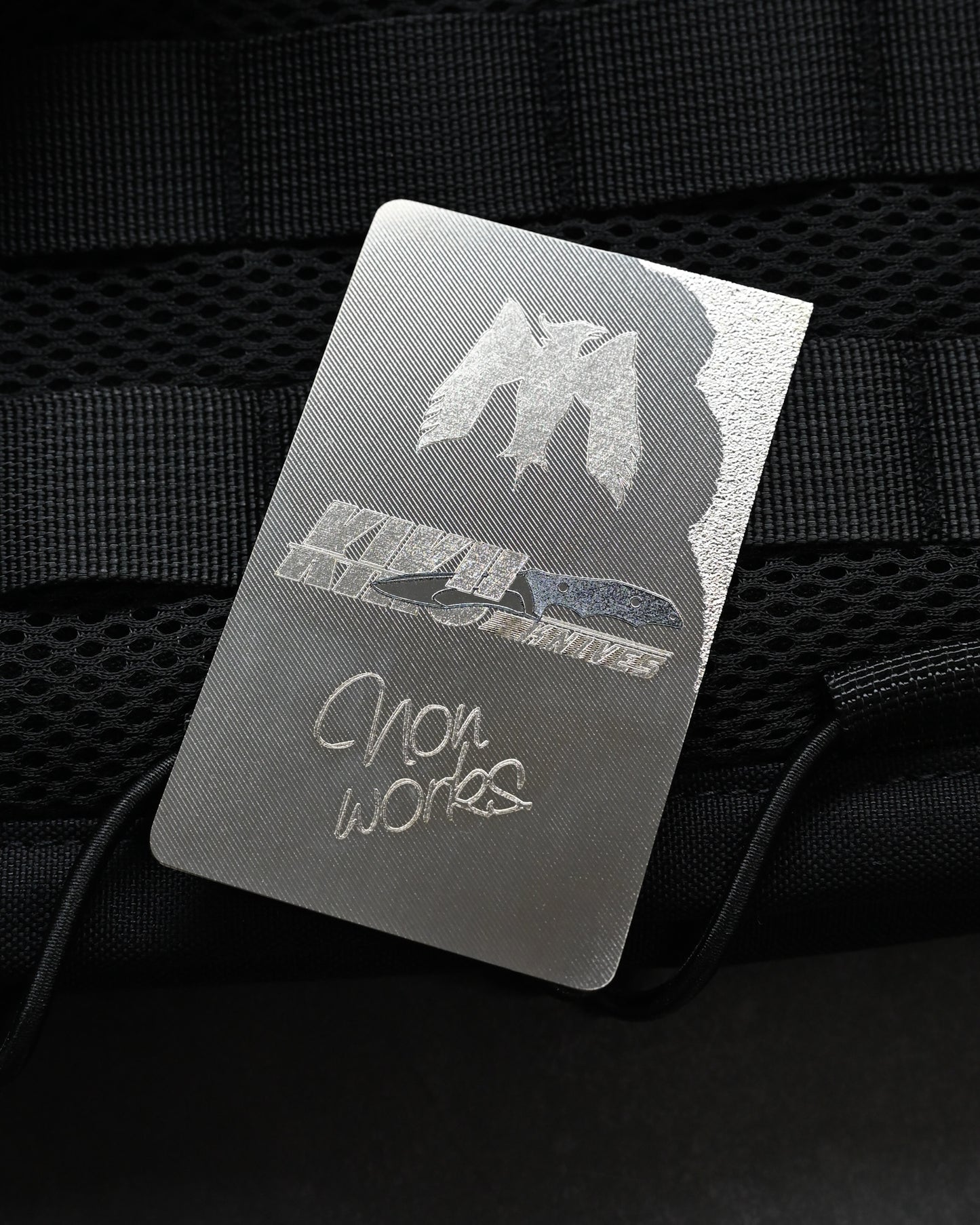 Kiku knives  Mummert Knives Titanium Card Knife Limited Collaboration