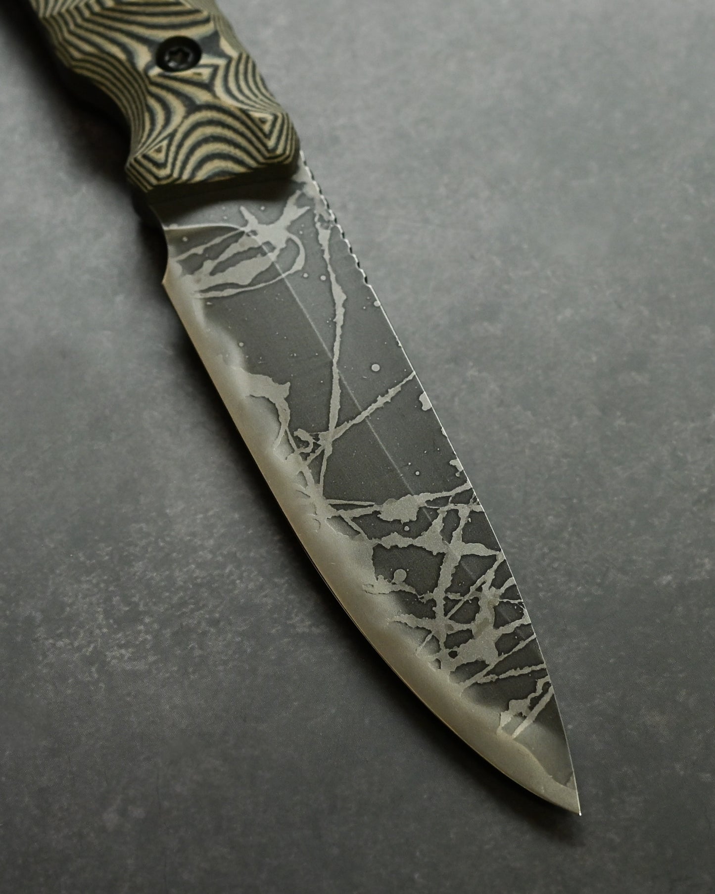 Kiku Matsuda Kikuknives Noduchi Hamaguri Outdoor Fixed Blade  Handcrafted in Japan