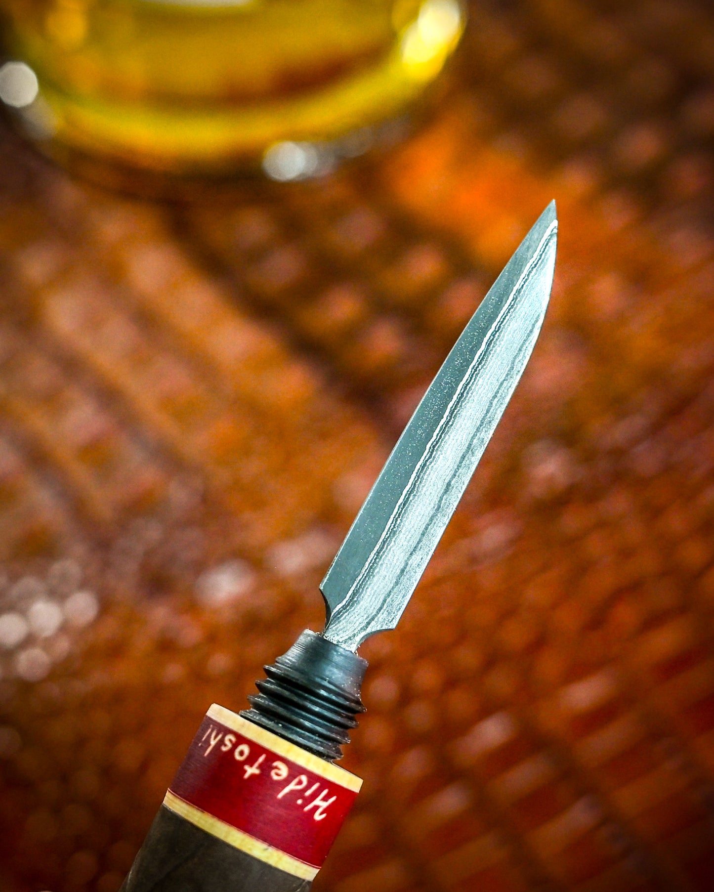 Hidetoshi Nakayama “Cigar B”|Damascus Hidden Knife (Limited Edition)