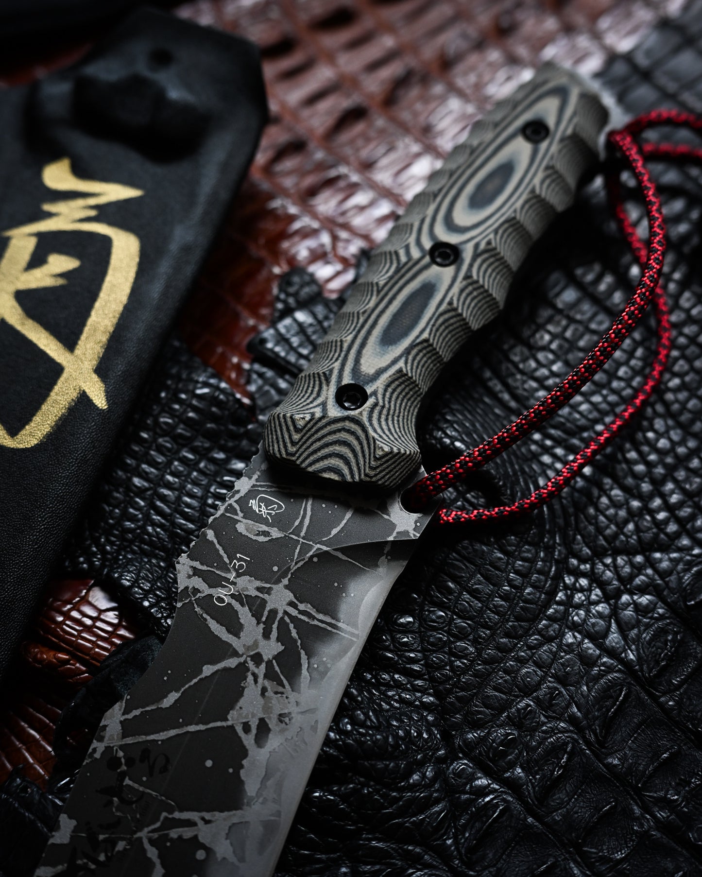 Kiku Matsuda × Kiku Knives|Sabai-doru Limited Knife (Ginza Exhibition Special Edition・Hand-Signed “Kiku” on Sheath)