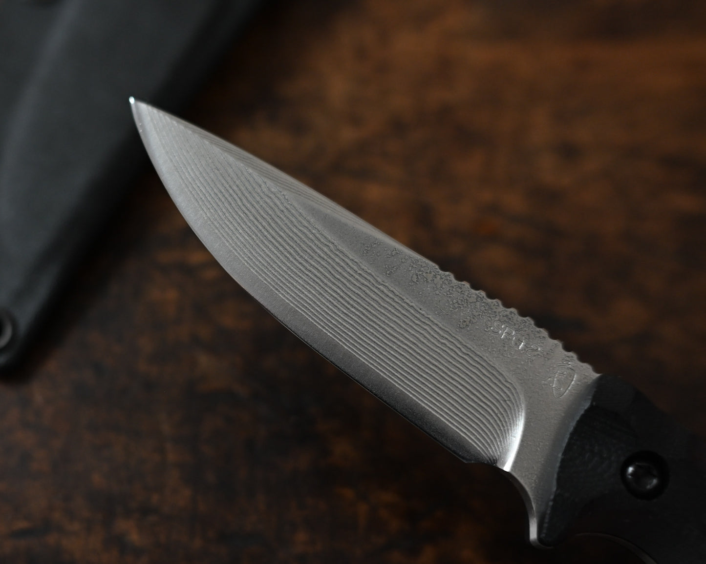 Yamabōshi | Kiku Knives Kiku Matsuda Tactical Fixed Blade - SPG-2 Laminated Steel | Lightweight Tactical Outdoor Knife