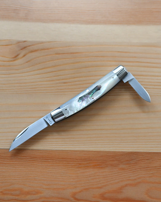 Rain.Z Knives Handmade Folding Knife – 2025 Tokyo TFKS One-of-a-Kind RWL34 Dual-Edge