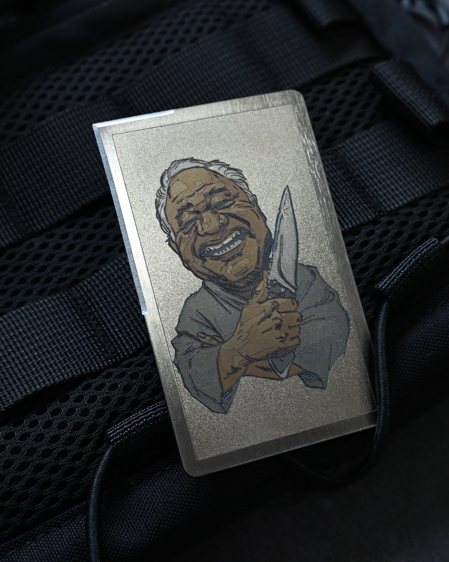 Kiku knives  Mummert Knives Titanium Card Knife Limited Collaboration