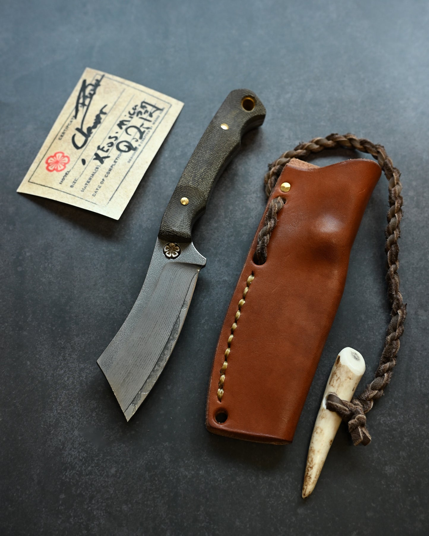 Wtopia Cleaver|関市ナイフショー限定モデル|日本製・ハンドメイド