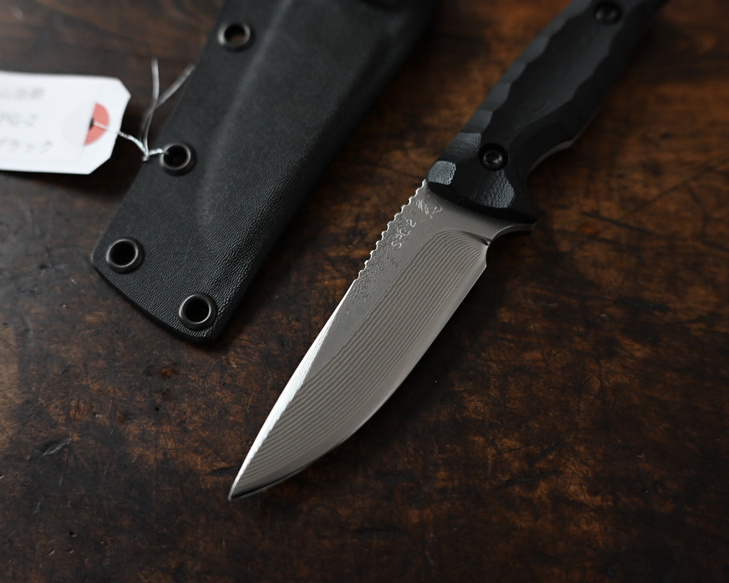 Yamabōshi | Kiku Knives Kiku Matsuda Tactical Fixed Blade - SPG-2 Laminated Steel | Lightweight Tactical Outdoor Knife