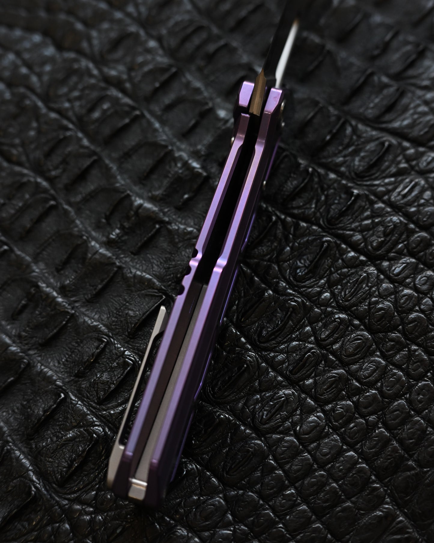 TACRAY DT03 Folding Cooking Knife – Purple (Limited Color)