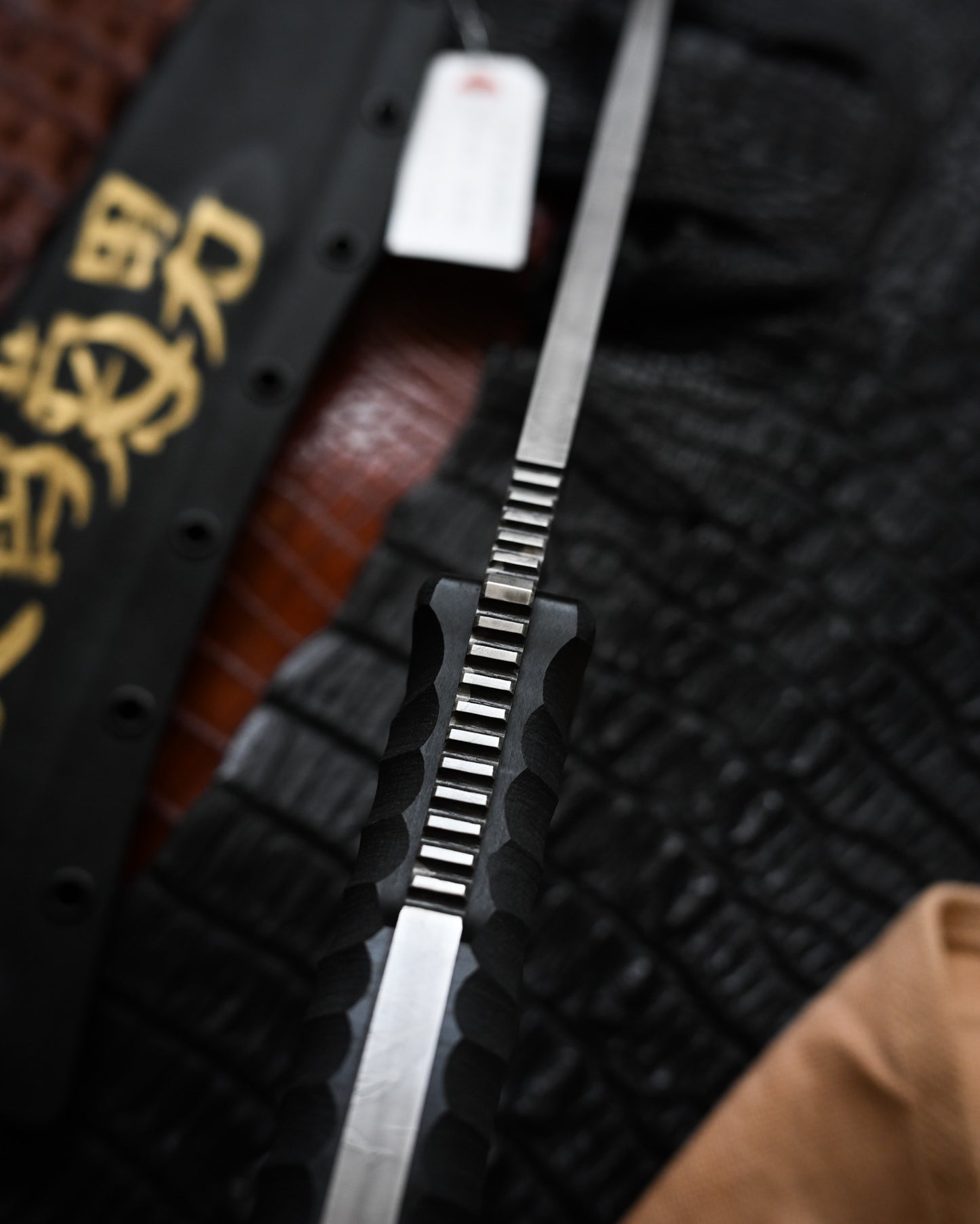 Kiku Matsuda Kikuknives Silver Dragon Ginza Exhibition Limited Edition | Popular Collector’s Model Hand-Signed OU-31 Steel Custom Sheath Ultra-Rare
