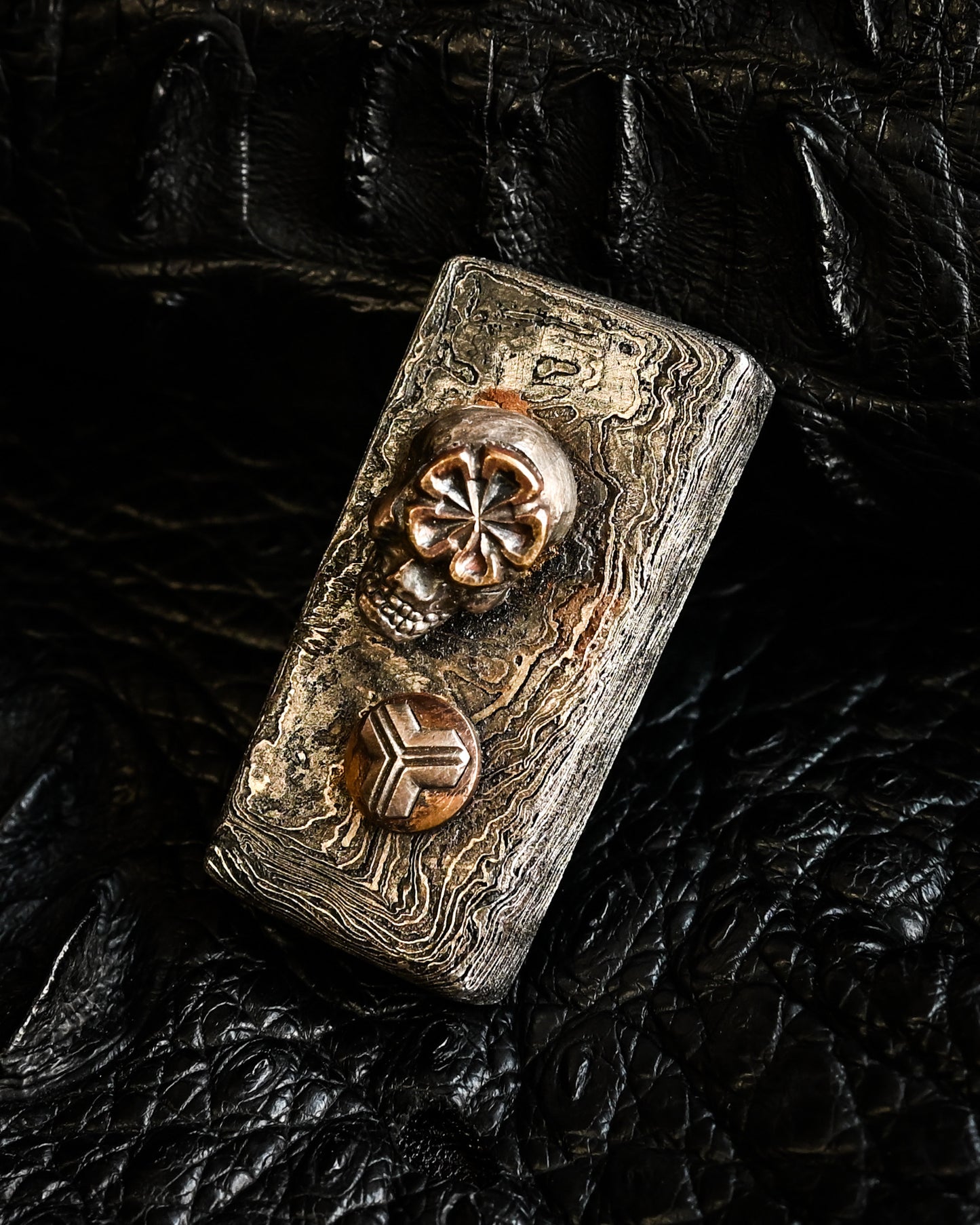 Made in Japan Wtopia × Sunizumi One-Off Forged Laminated Steel EDC Challenge Coin