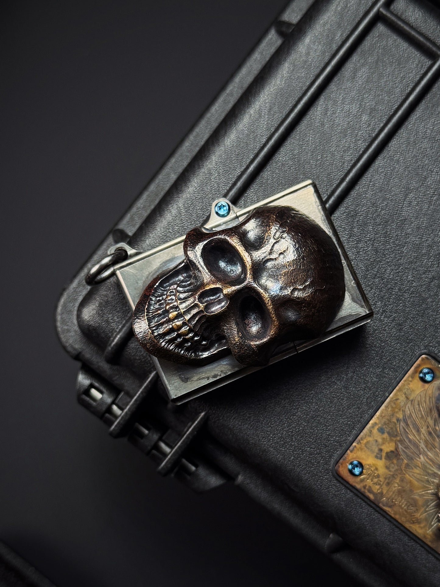 Steel Flame Goliath Darkness “One” Signed Edition — Ultra-Rare Custom Lighter