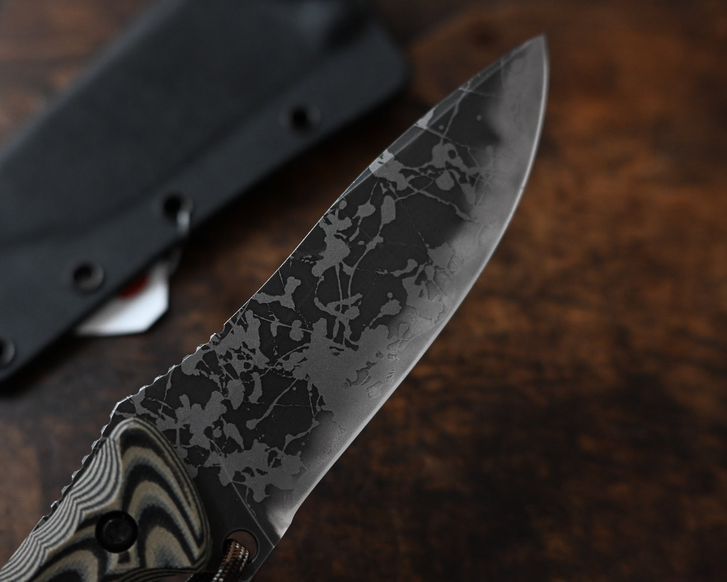 Aoba | Kiku Knives Kiku Matsuda Signature Tactical Fixed Blade - OU-31 Steel | Outdoor & Survival Knife