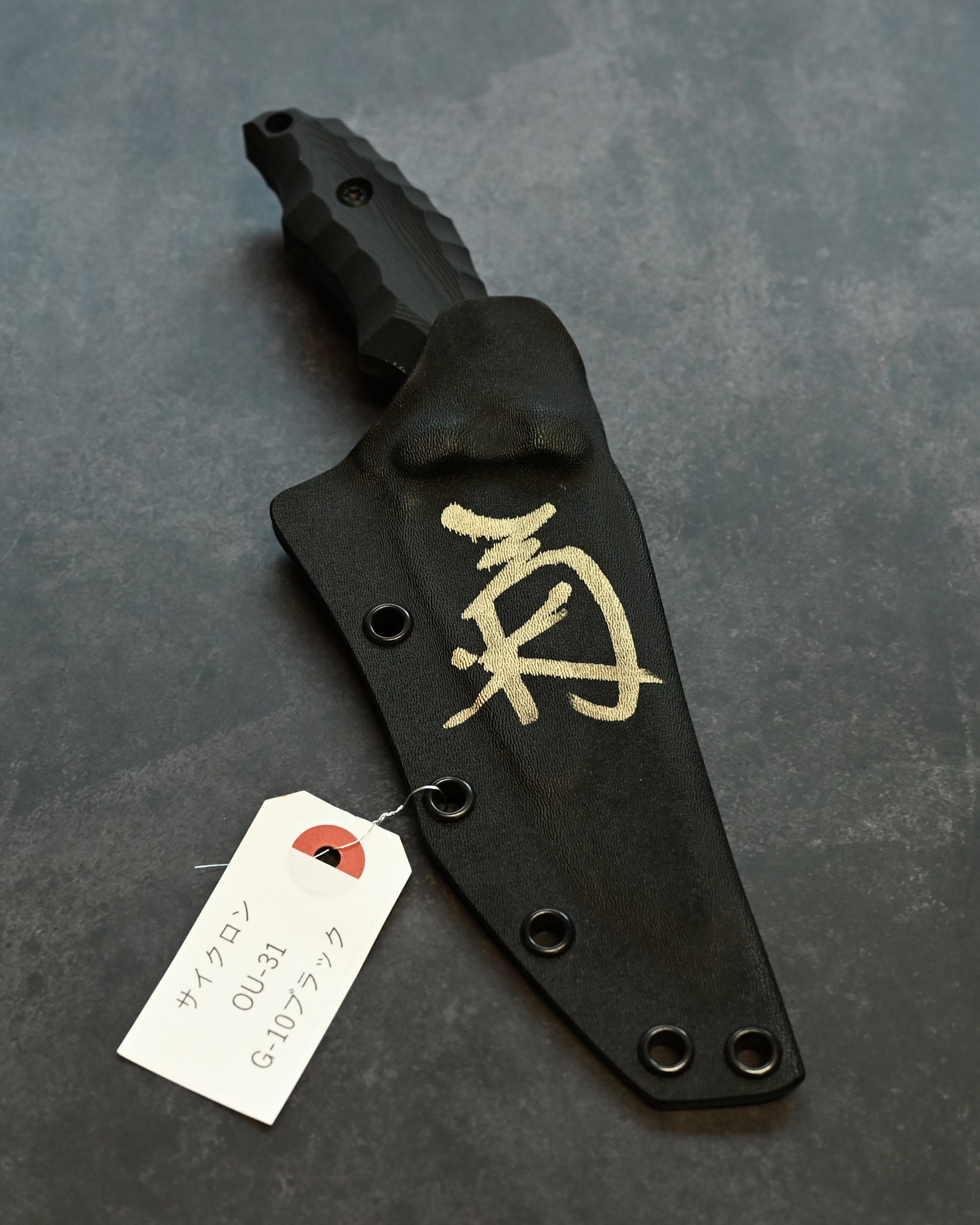 Extremely Rare|Lake Biwa Exhibition Edition|Kiku Matsuda “Cyclone”|OU-31 Outdoor Fixed Blade|G10 Handle