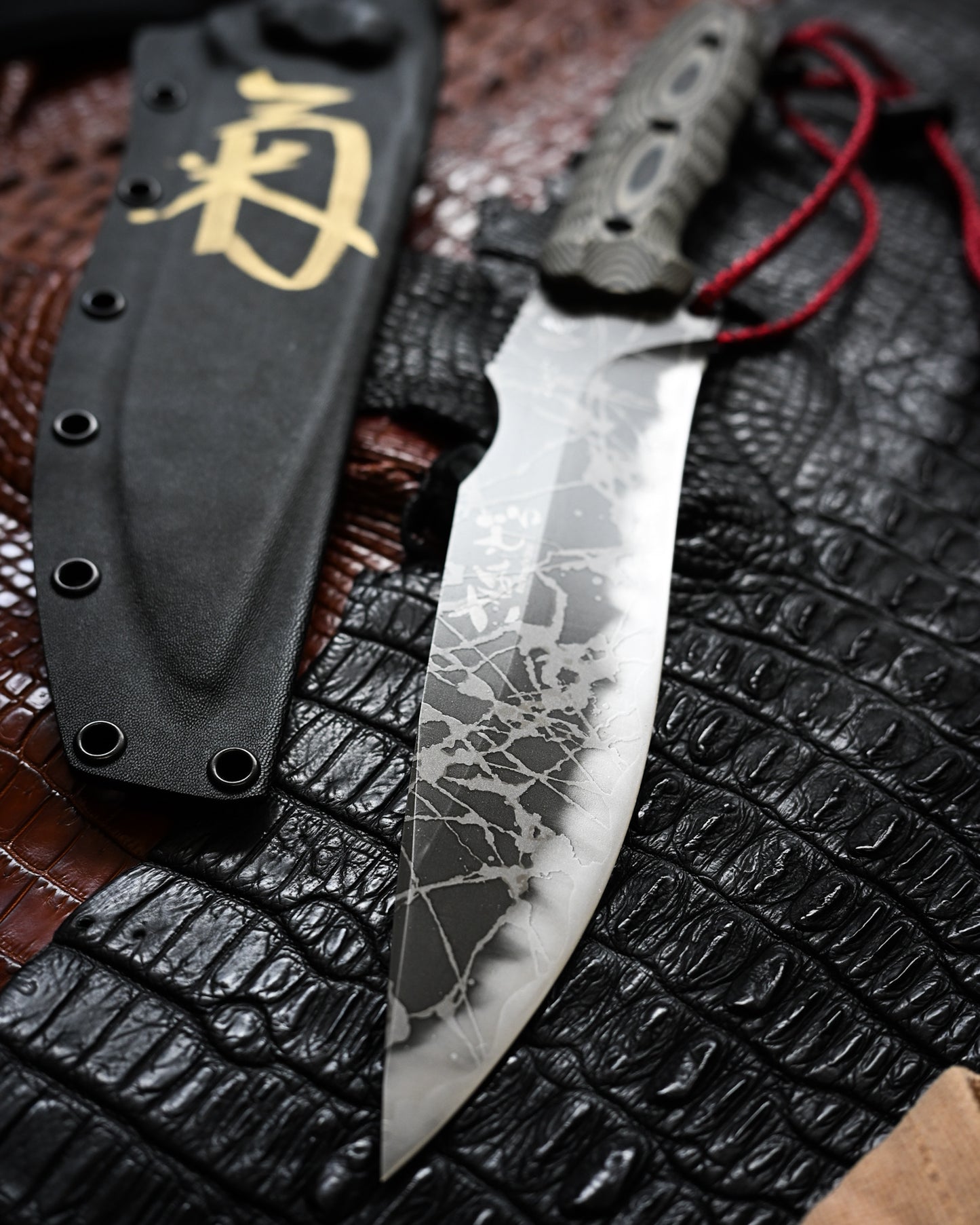 Kiku Matsuda × Kiku Knives|Sabai-doru Limited Knife (Ginza Exhibition Special Edition・Hand-Signed “Kiku” on Sheath)