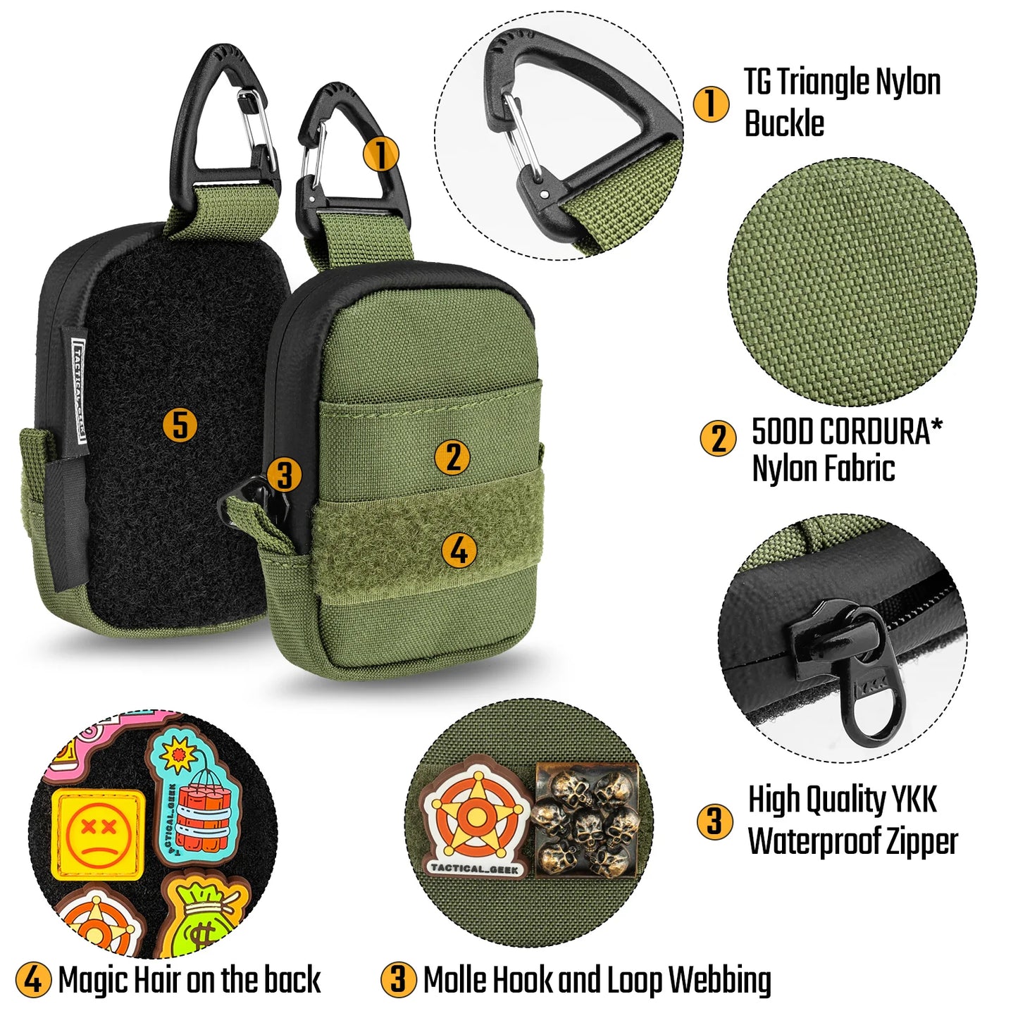 Tactical_Geek A6 Mini Storage Pouch