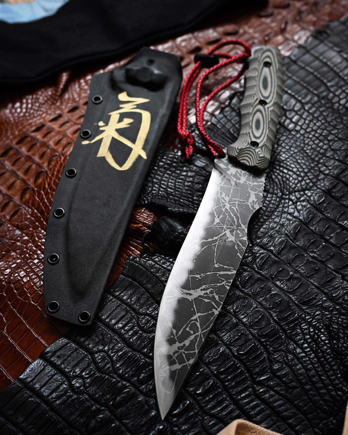 Kiku Matsuda × Kiku Knives|Sabai-doru Limited Knife (Ginza Exhibition Special Edition・Hand-Signed “Kiku” on Sheath)