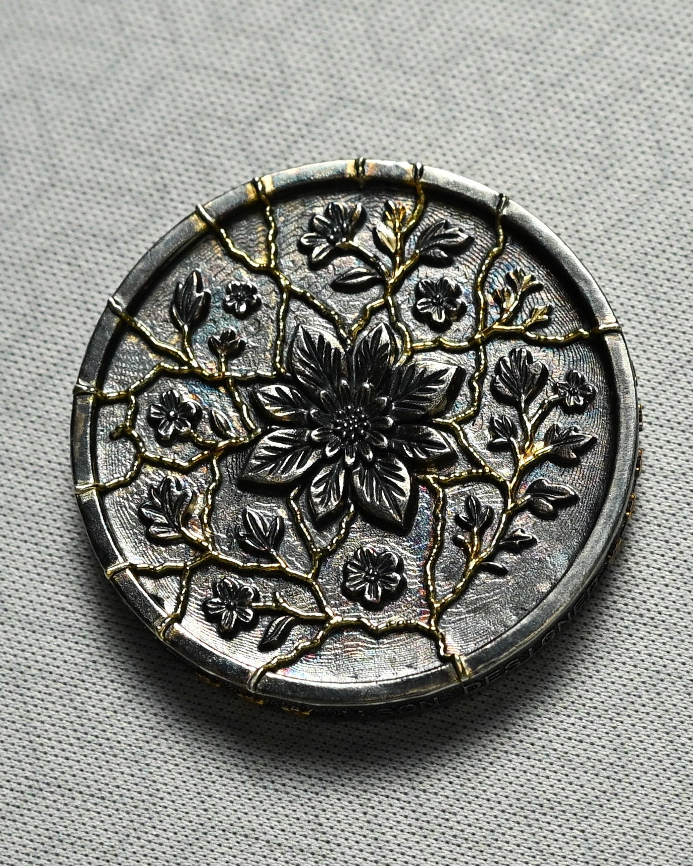 Eternal Bloom | Jason’s Limited EDC Worry Coin (10 Pieces Worldwide)