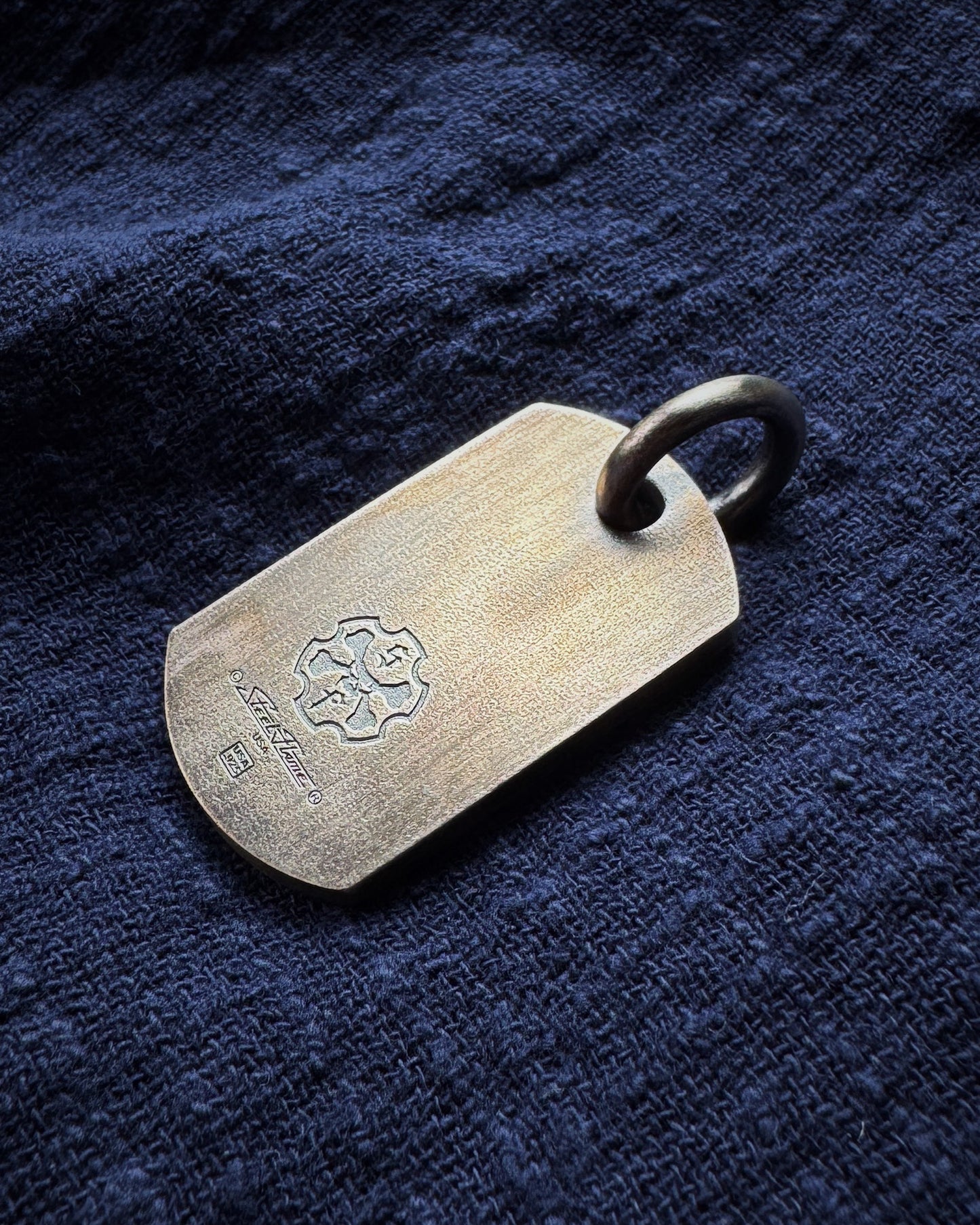 Steel Flame Wolf Paw TAG 925 Silver