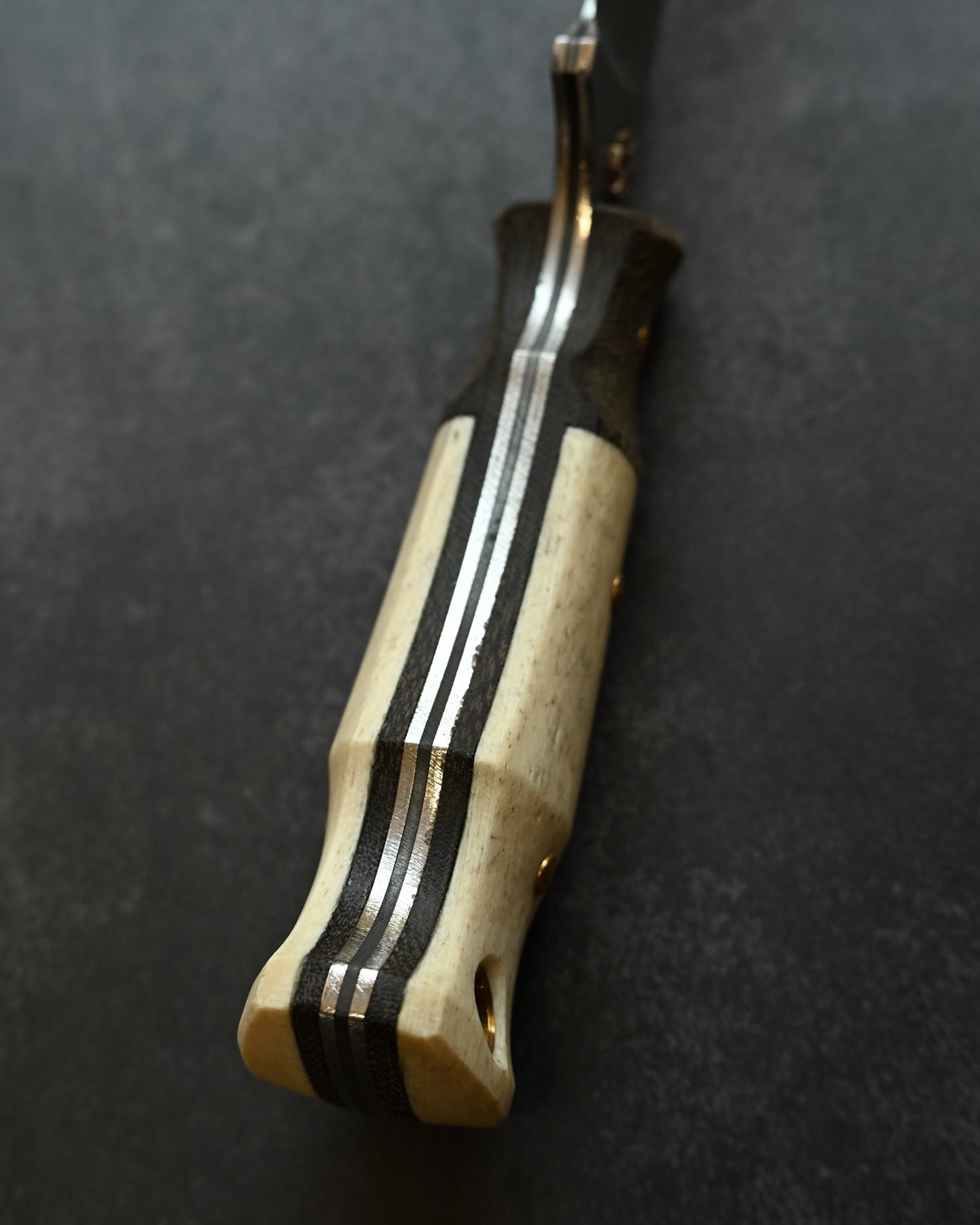 Wtopia BLACK RHINO アウトドアナイフ|R2積層鋼|関市ナイフショー限定|日本製ハンドメイド