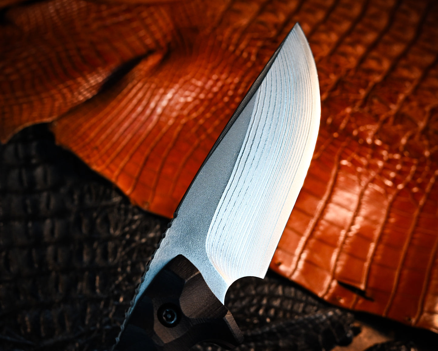 Hashinaukamui | SPG-2 Laminated Steel Outdoor Fixed Blade | G-10 Black Handle Kiku Knives by Kiku Matsuda