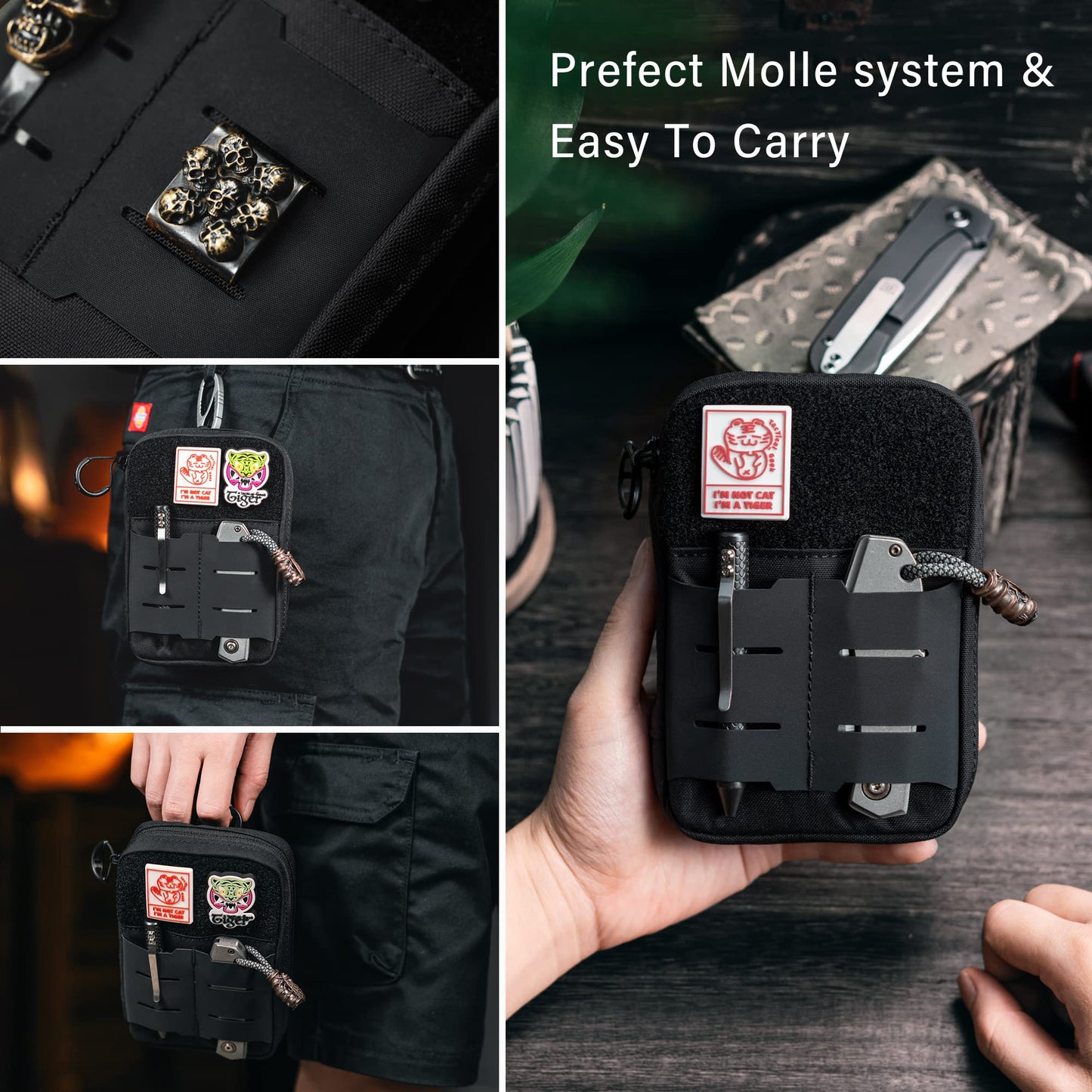 TACTICAL_GEEK Block E 2.0 Multifunctional EDC storage pouch