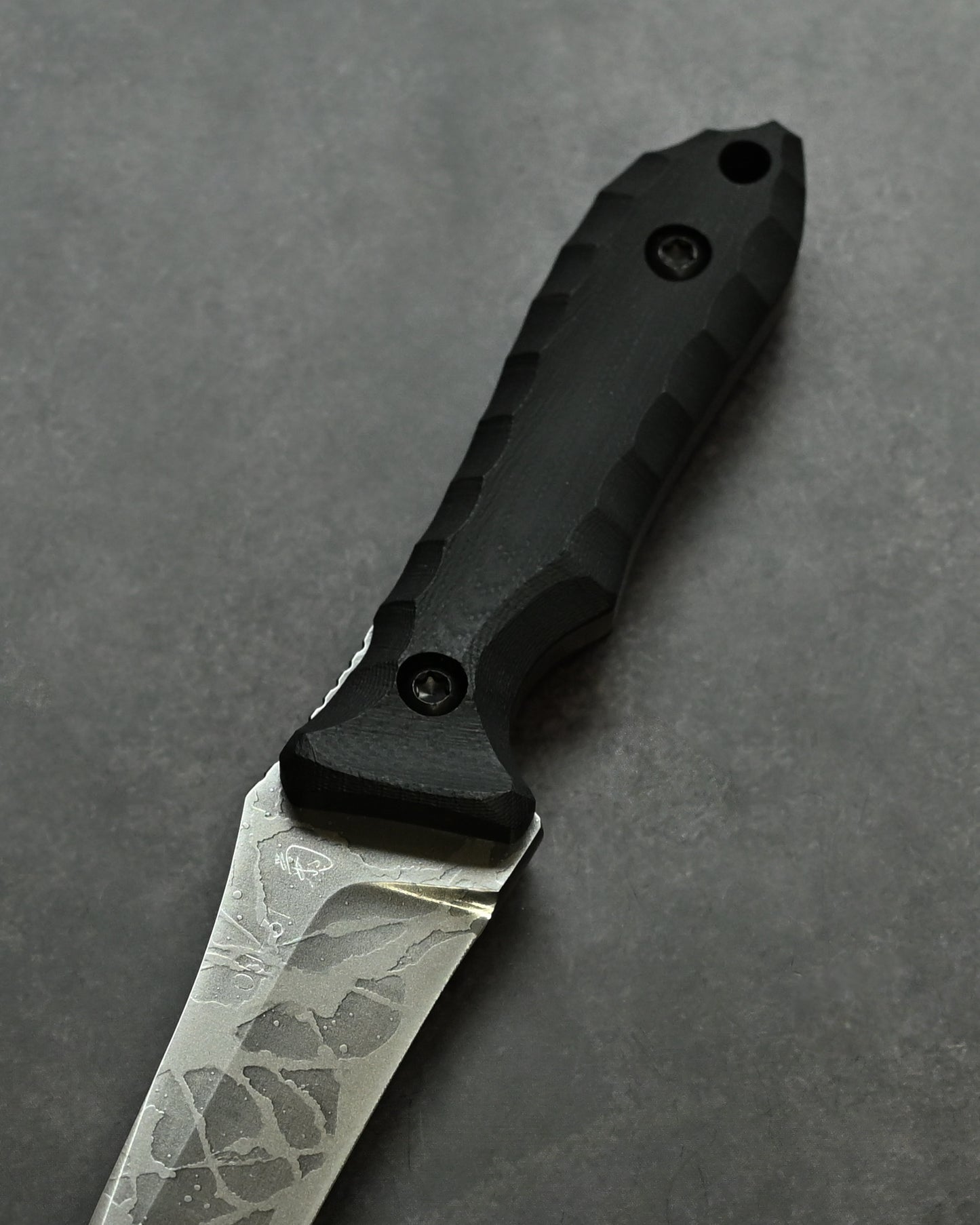 Kiku Matsuda Kikuknives Kofuu Satin Finish Outdoor Fixed Blade  Handcrafted in Japan