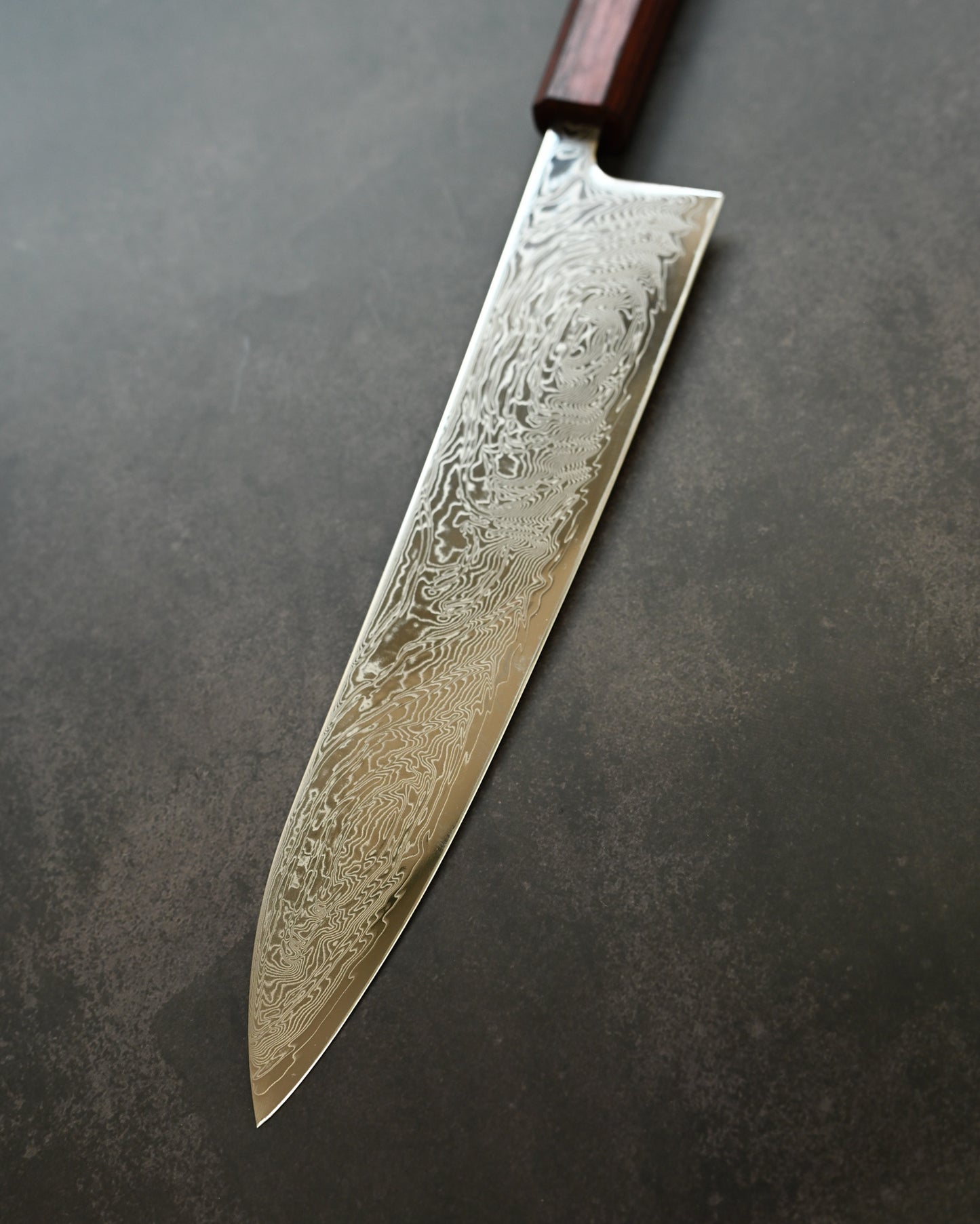 Kanetaka Limited Gyuto 240mm – VG10 Damascus-Clad Steel / Mirror Polish / Artisan Sharpened