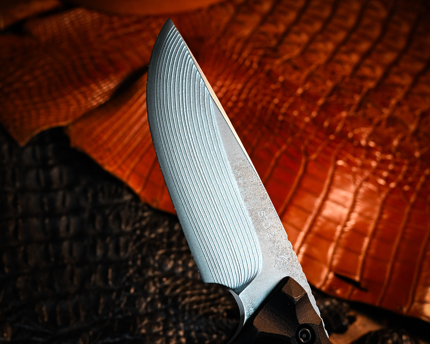 Hashinaukamui | SPG-2 Laminated Steel Outdoor Fixed Blade | G-10 Black Handle Kiku Knives by Kiku Matsuda