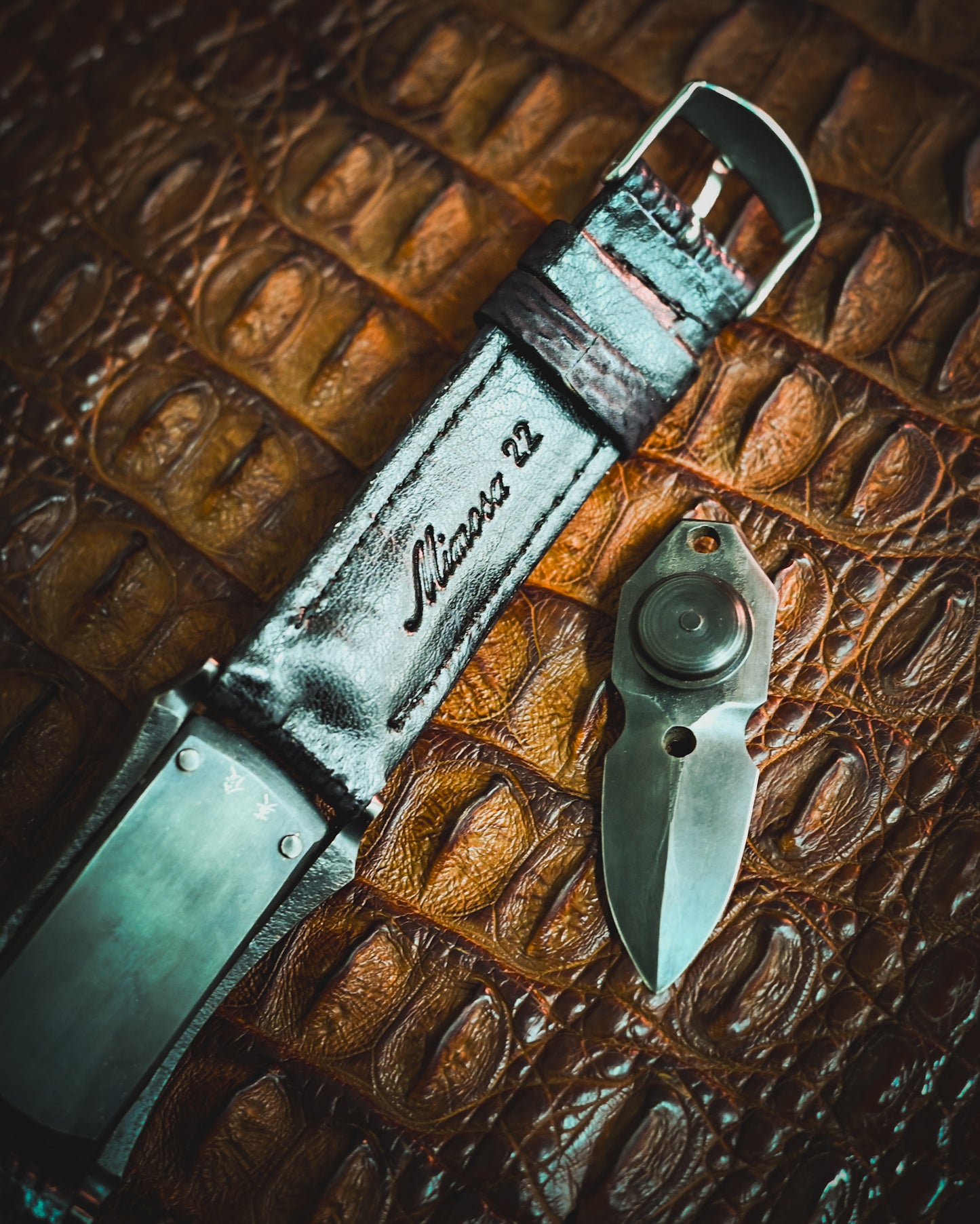 “The Blade Hidden on the Wrist” — Hidetoshi Nakayama Wristwatch Knife