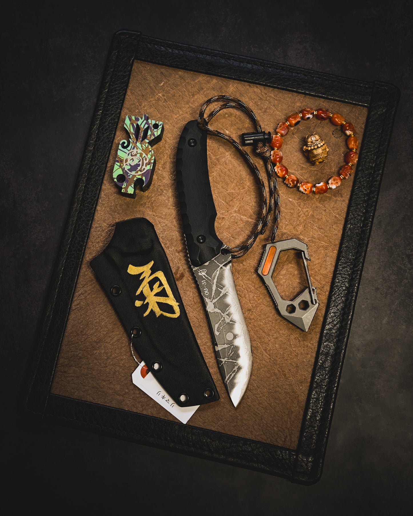 【銀座展示会限定モデル】 Kiku Knives カスタムモデル リマキリ OU-31 × G10ブラック