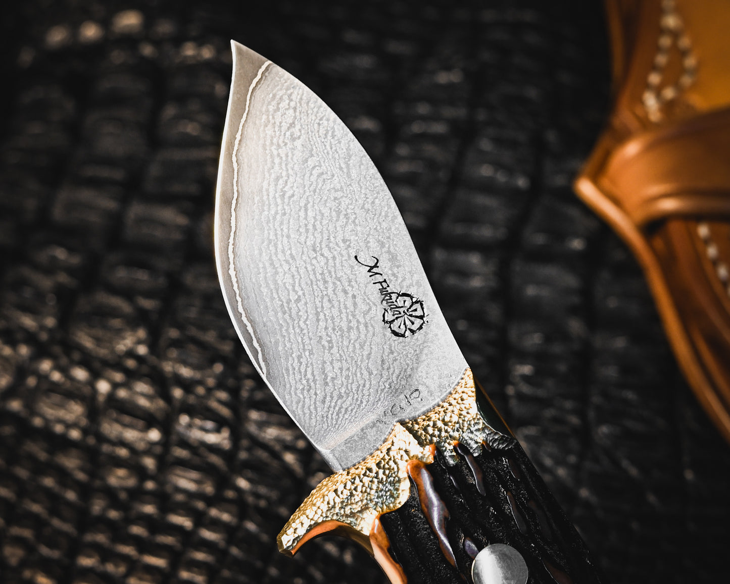 New CityClub Ver.Wang - 福田正孝 × Wtopia Works コラボナイフ(2025年3月神戸刀展受賞作品)