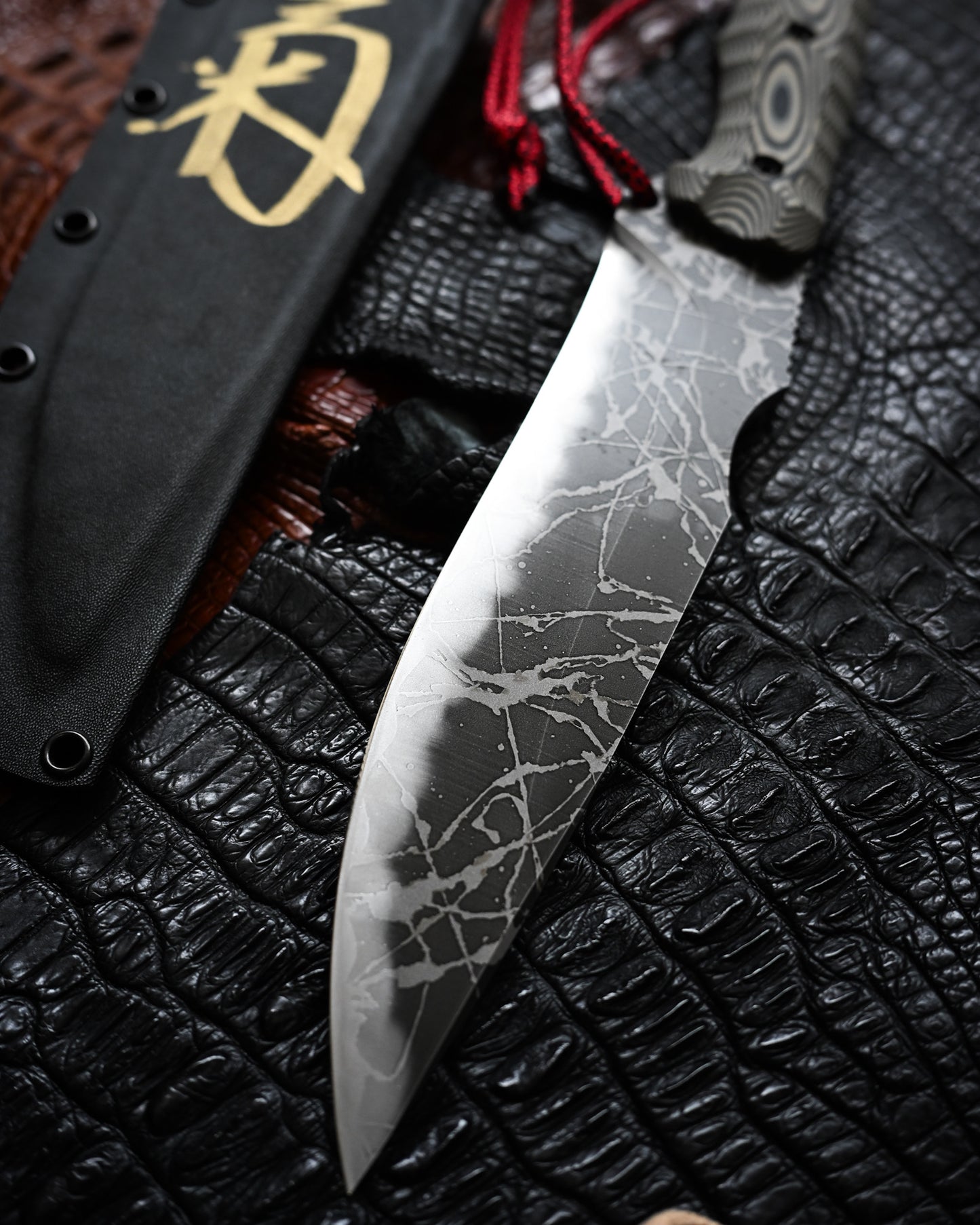 Kiku Matsuda × Kiku Knives|Sabai-doru Limited Knife (Ginza Exhibition Special Edition・Hand-Signed “Kiku” on Sheath)